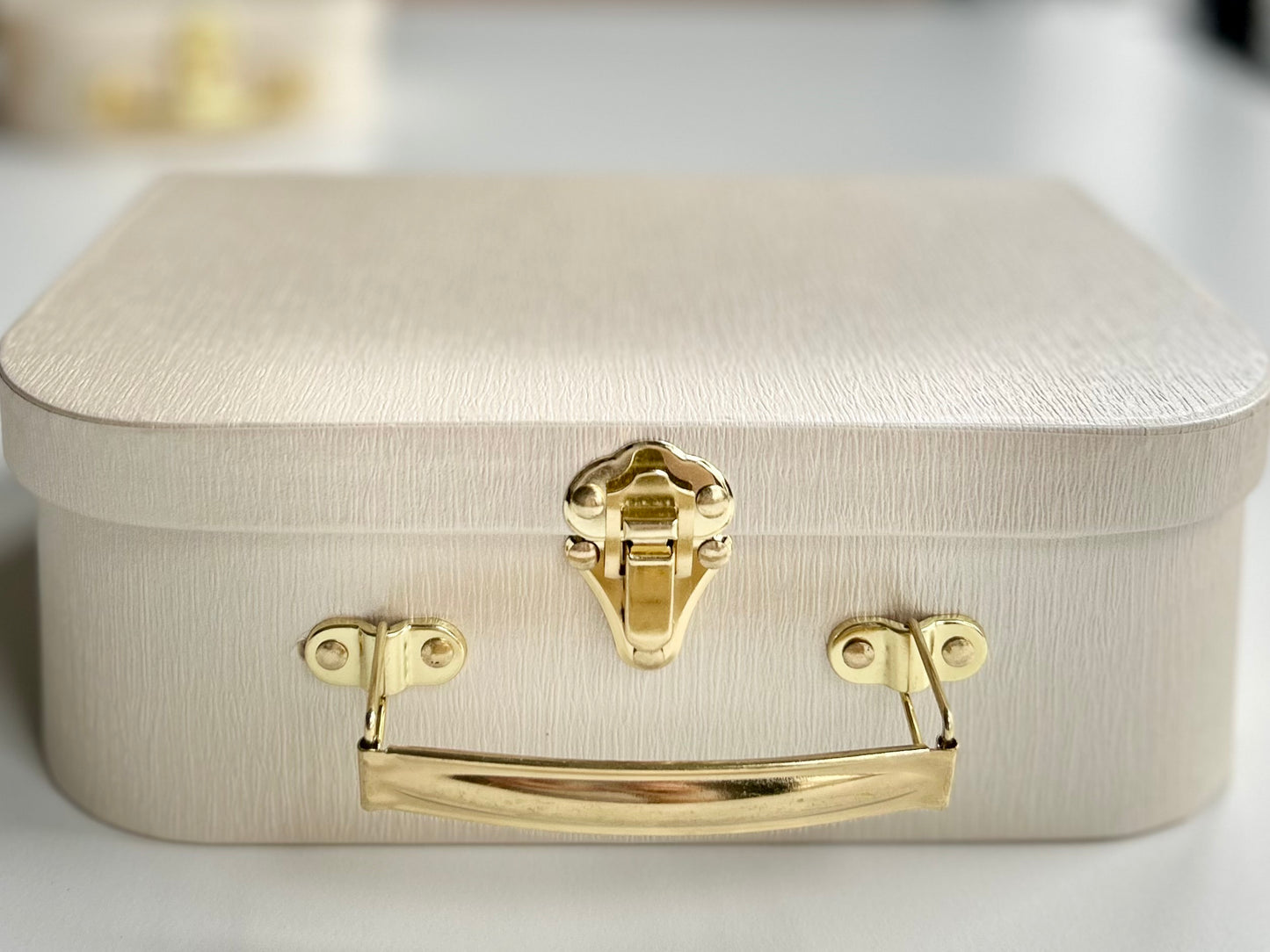 BabbliTrain™ — Wooden Train in Keepsake Suitcase