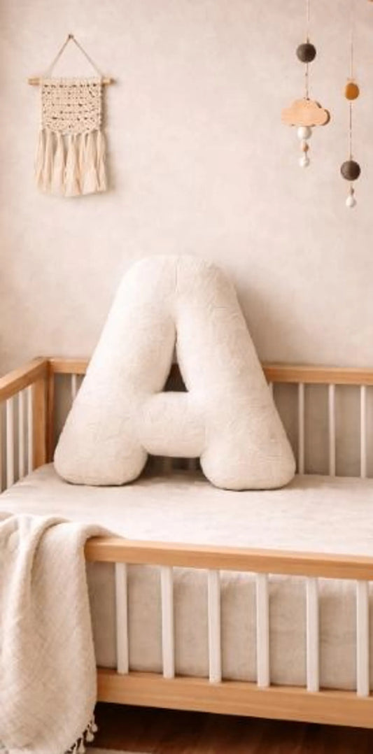 Babblidoo™ ABC Lambswool Letter Pillow