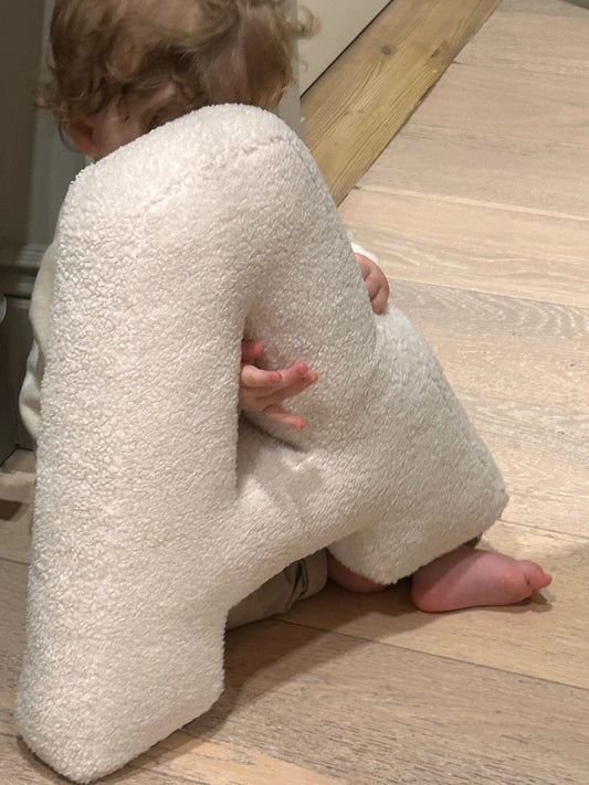 Babblidoo™ ABC Lambswool Letter Pillow