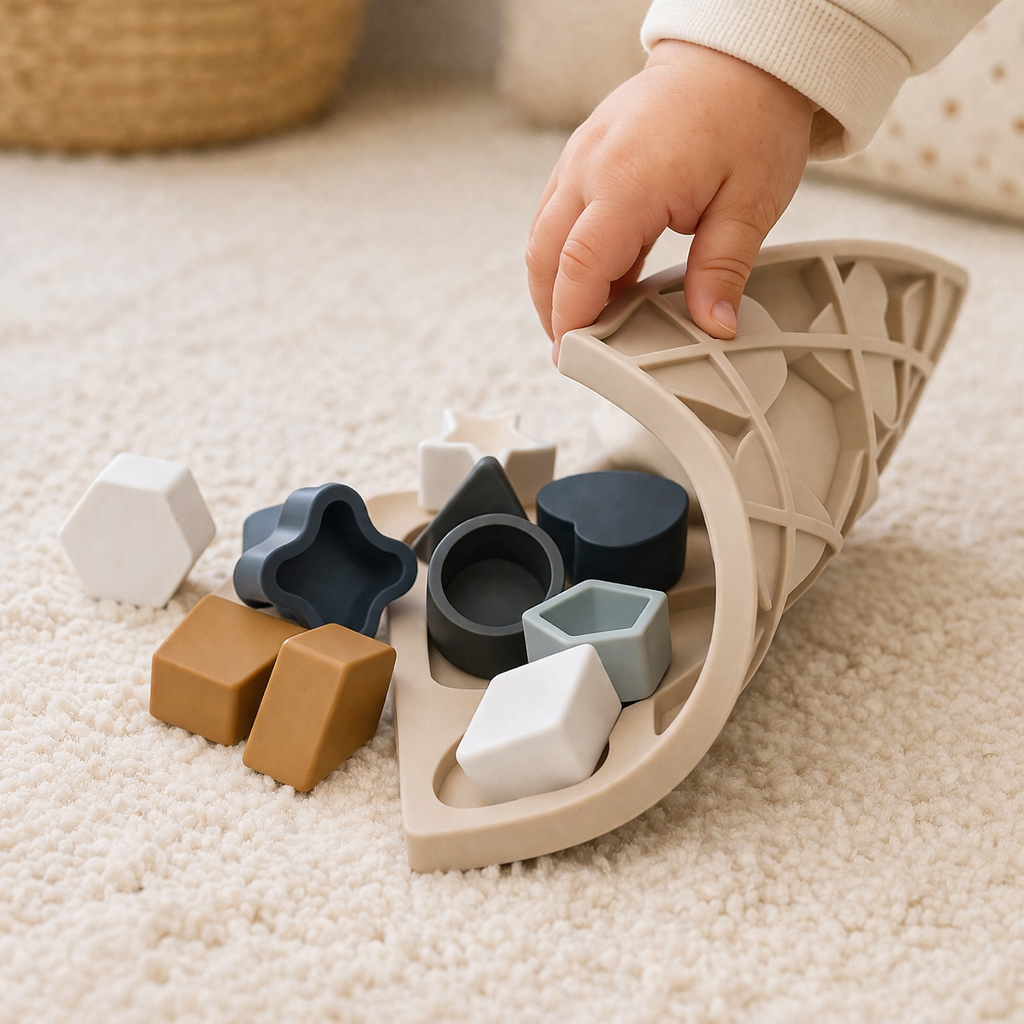 BabbliPuzz™ Silicone Montessori Puzzle