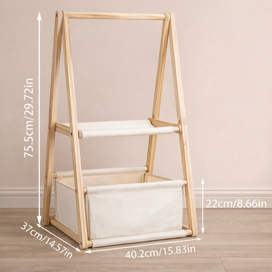Babblirack™ Montessori Toddler Clothing Rack