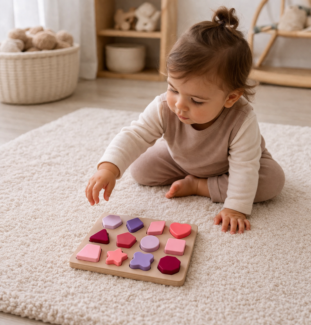 BabbliPuzz™ Silicone Montessori Puzzle