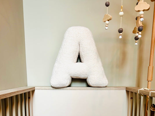 Babblidoo™ ABC Lambswool Letter Pillow