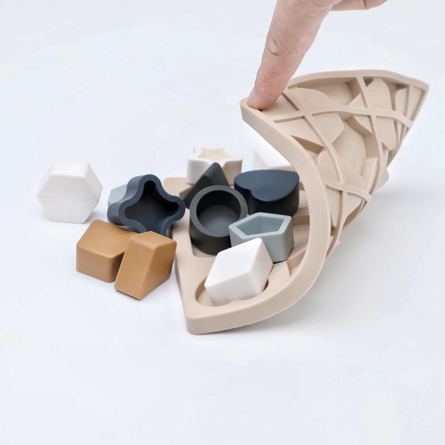 BabbliPuzz™ Silicone Montessori Puzzle