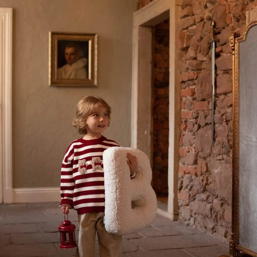 Babblidoo™ ABC Lambswool Letter Pillow