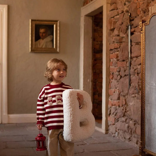 Babblidoo™ ABC Lambswool Letter Pillow