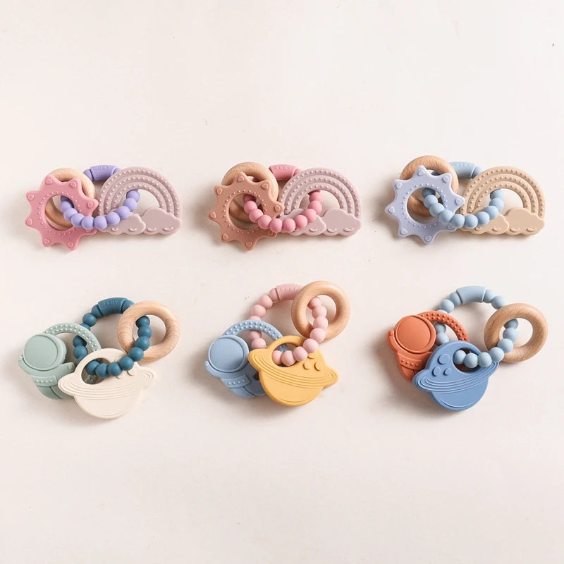 BabbliTooth™ Silicone Teether Bracelet