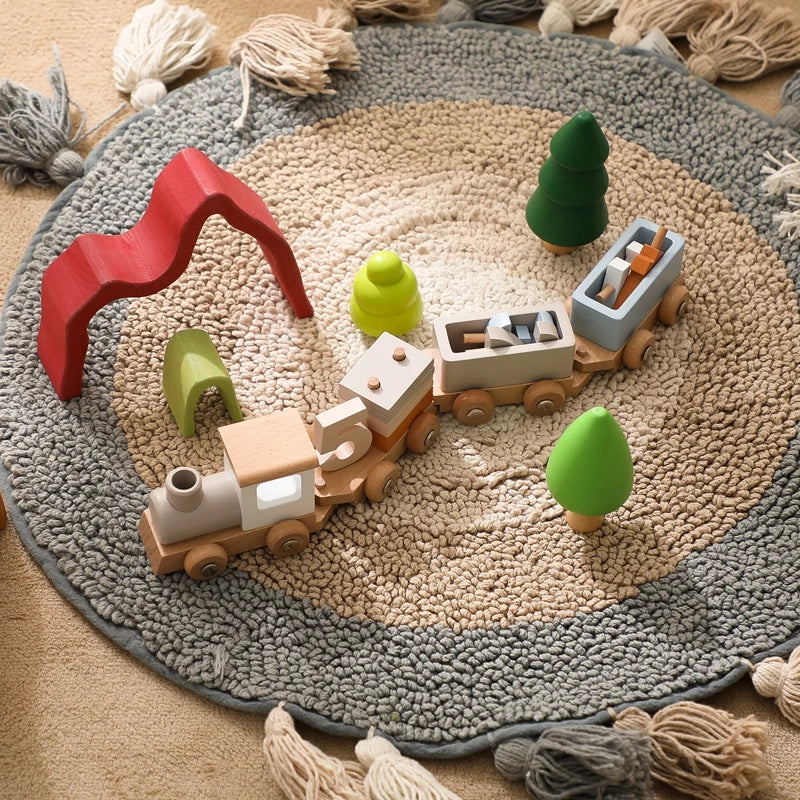 BabbliTrain™ – Wooden Montessori Number Train