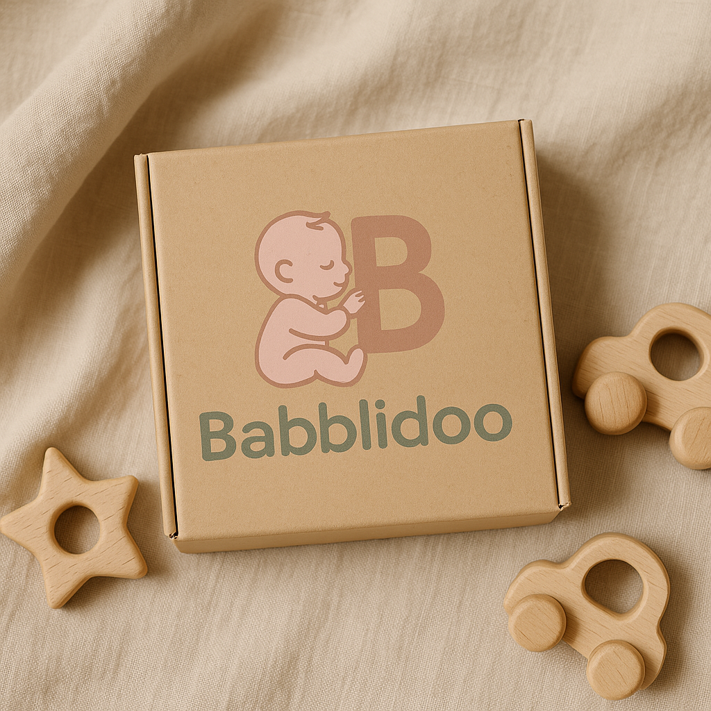 Babblidoo™ Quilted Bear Baby Changing Pad - Foldable Travel Mat