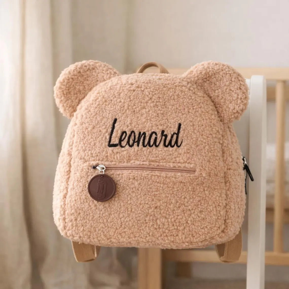 BabbliBag™ Personalised Bouclé Toddler Backpack