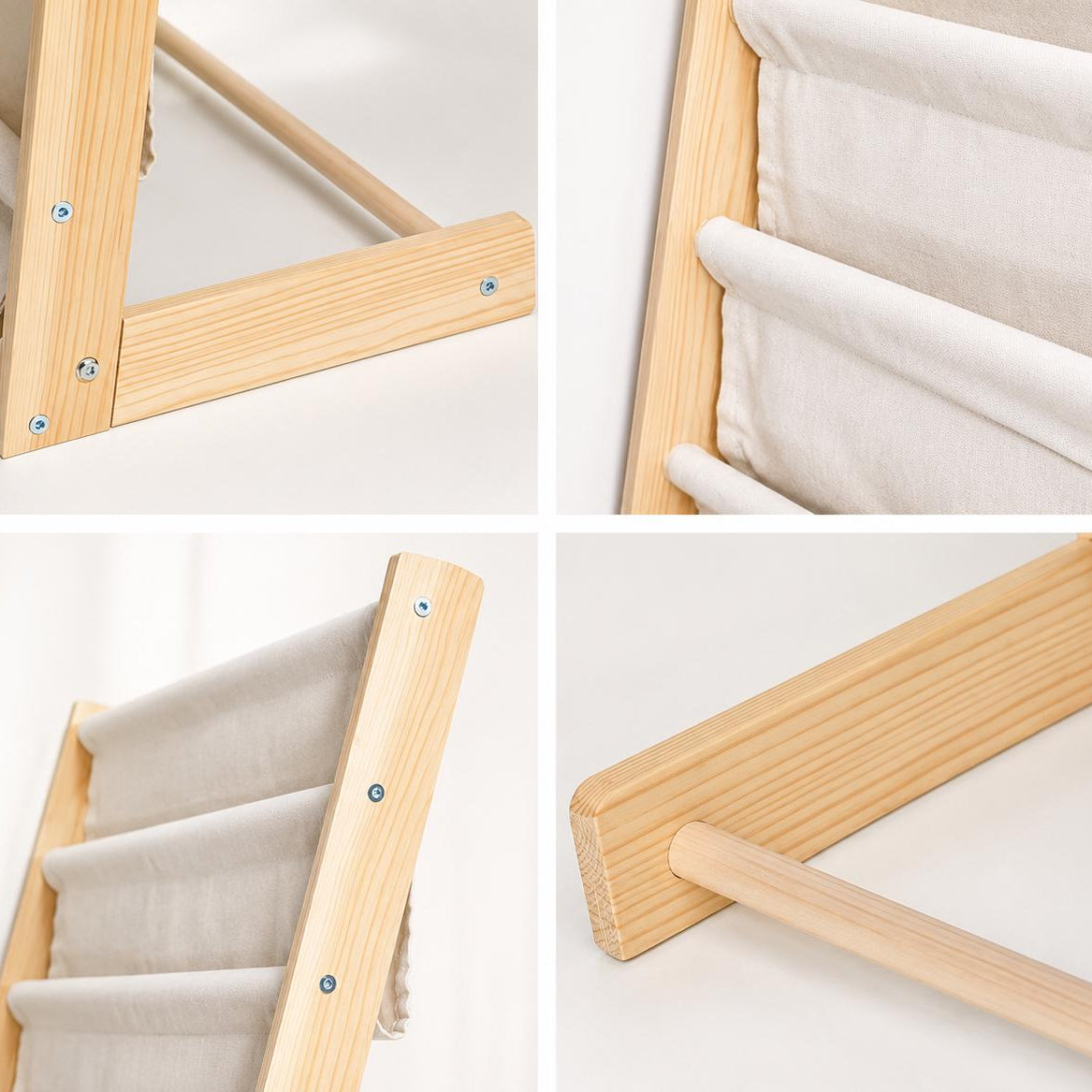 Montessori Bookshelf | BabbliBook™ Front-Facing Wooden Book Rack for Babies, Toddlers & Young Children