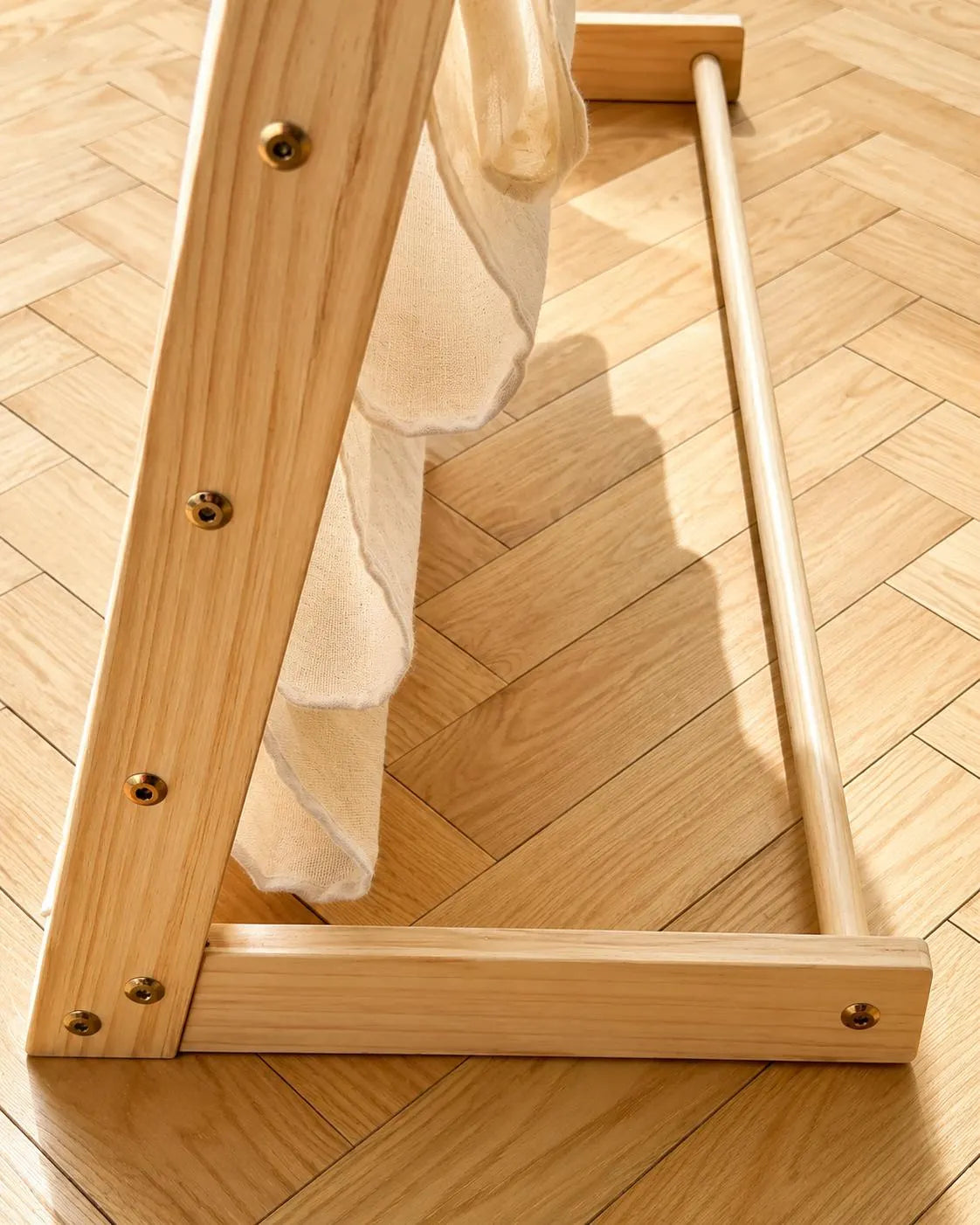 Montessori Bookshelf | BabbliBook™ Front-Facing Wooden Book Rack for Babies, Toddlers & Young Children